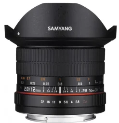 SAMYANG 12/2.8 ED AS NCS Fisheye Canon< Focale Fixe