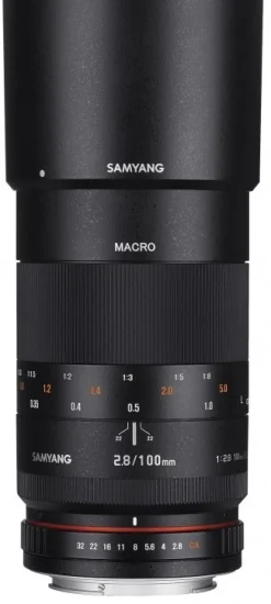 SAMYANG 100/2.8 Macro ED UMC Nikon AE< Focale Fixe