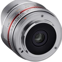SAMYANG 7.5/3.5 UMC Fisheye Micro 4/3 Argent< Focale Fixe