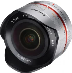 SAMYANG 7.5/3.5 UMC Fisheye Micro 4/3 Argent< Focale Fixe