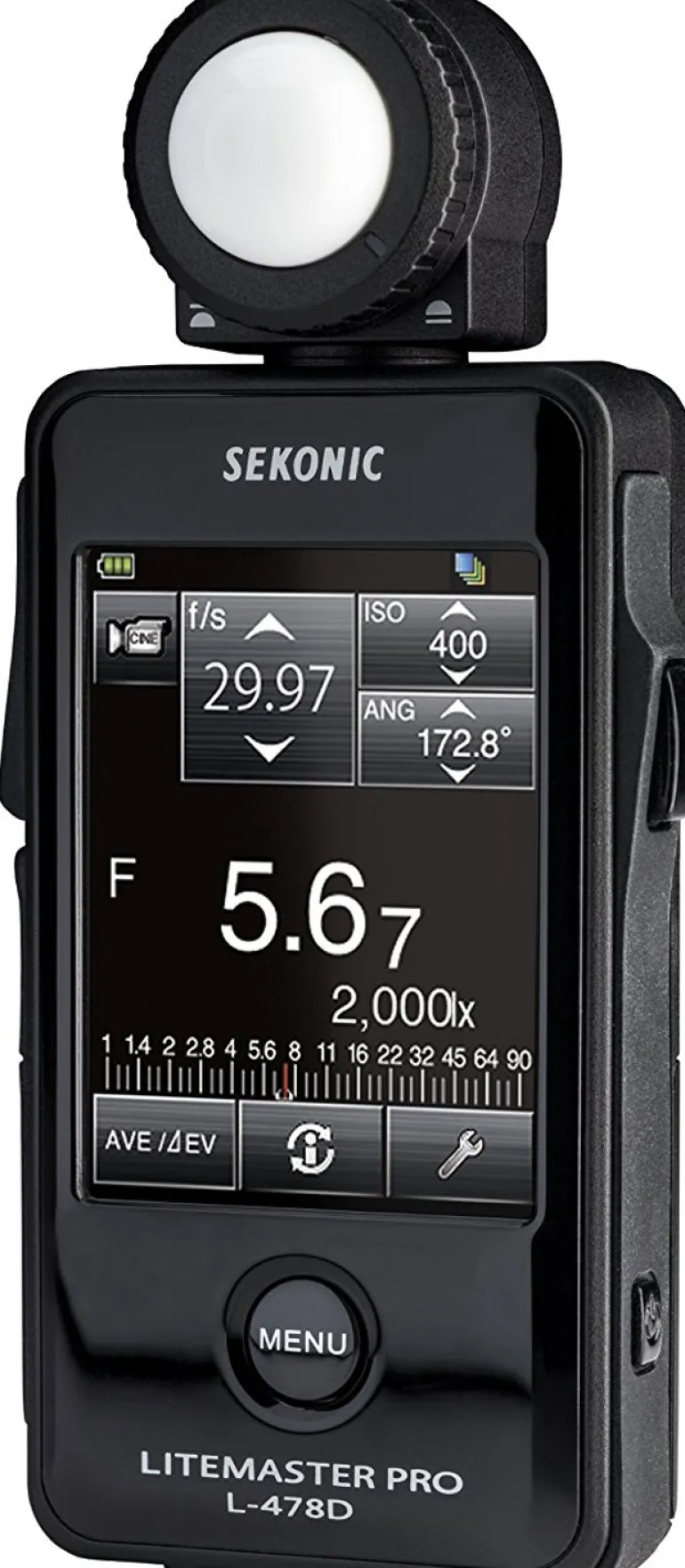 SEKONIC Flashmetre L 478 D sans emet radio< Accessoires