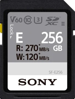 SONY CARTE SD UHS-II ENTRY SERIE CL10U3 256GO< Stockage