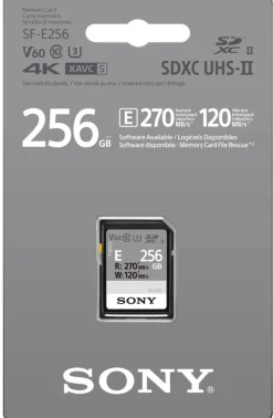 SONY CARTE SD UHS-II ENTRY SERIE CL10U3 256GO< Stockage