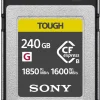 SONY CF EXPRESS SERIE G 240GB TOUGH< Stockage