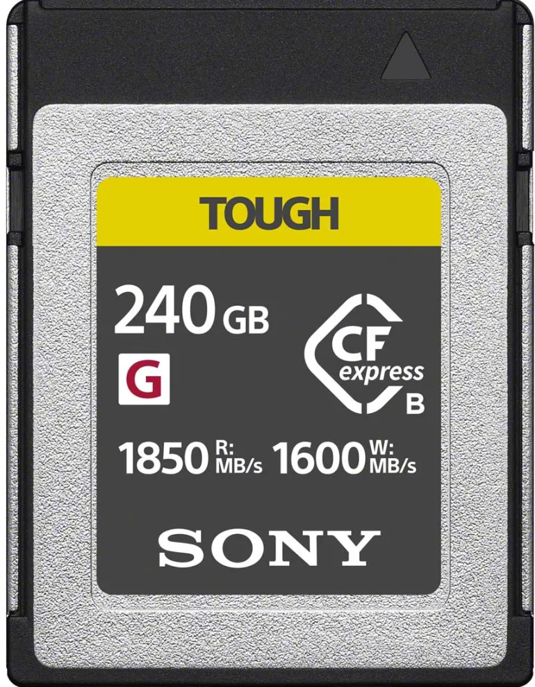 SONY CF EXPRESS SERIE G 240GB TOUGH< Stockage