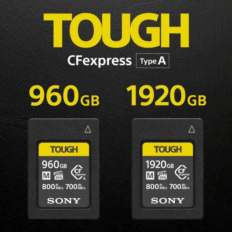 SONY CFEXPRESS TYPE A 1920GO SERIE M TOUGH< Stockage