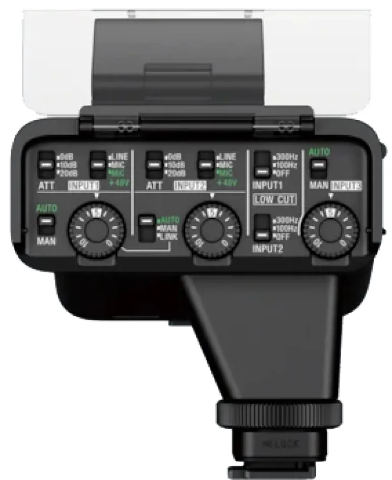 SONY KIT ADAPTATEUR + MICRO XLR-K3M< Accessoires