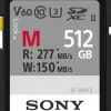SONY SDXC 512 GB UHS II< Stockage