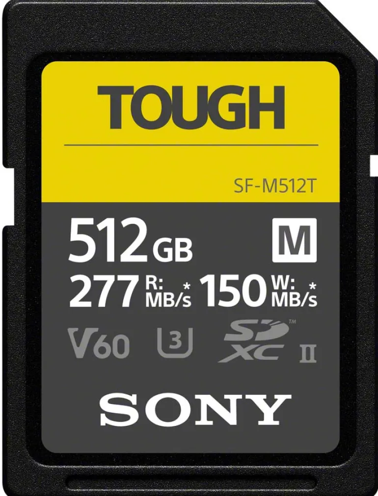 SONY SDXC TOUGH 512 GB UHS II< Stockage