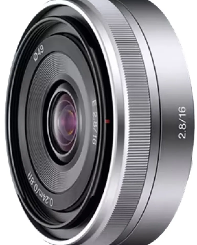 SONY SEL 16/2.8< Focale Fixe
