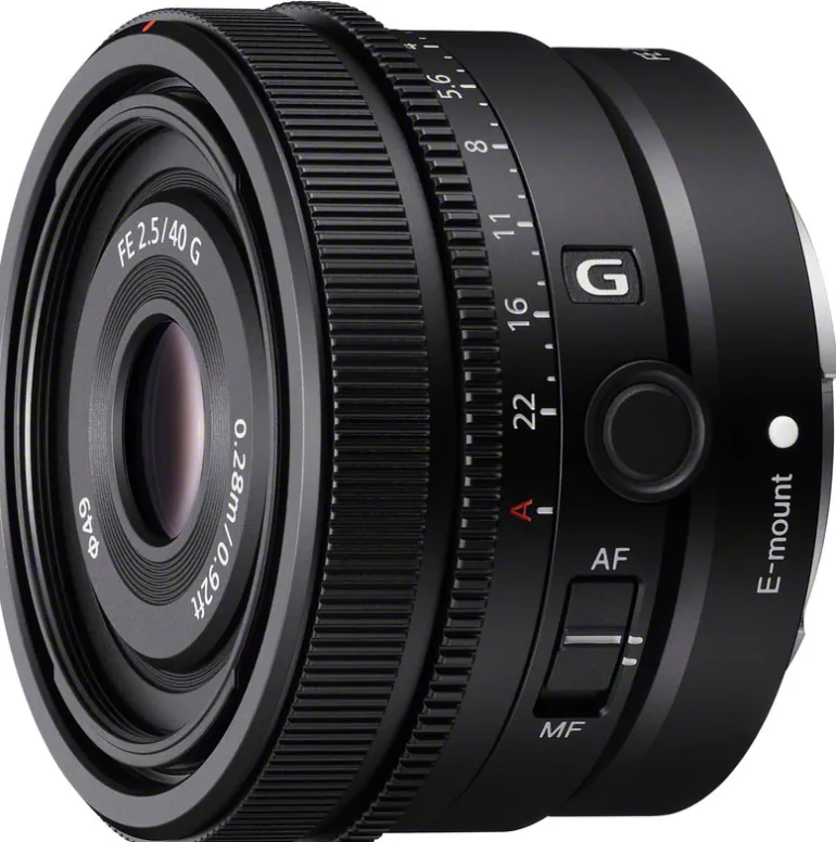 SONY SEL 40/2.5 G FE< Focale Fixe