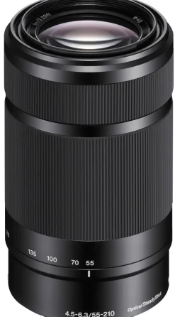 SONY SEL 55-210/4.5-6.3 OSS NOIR< Zoom