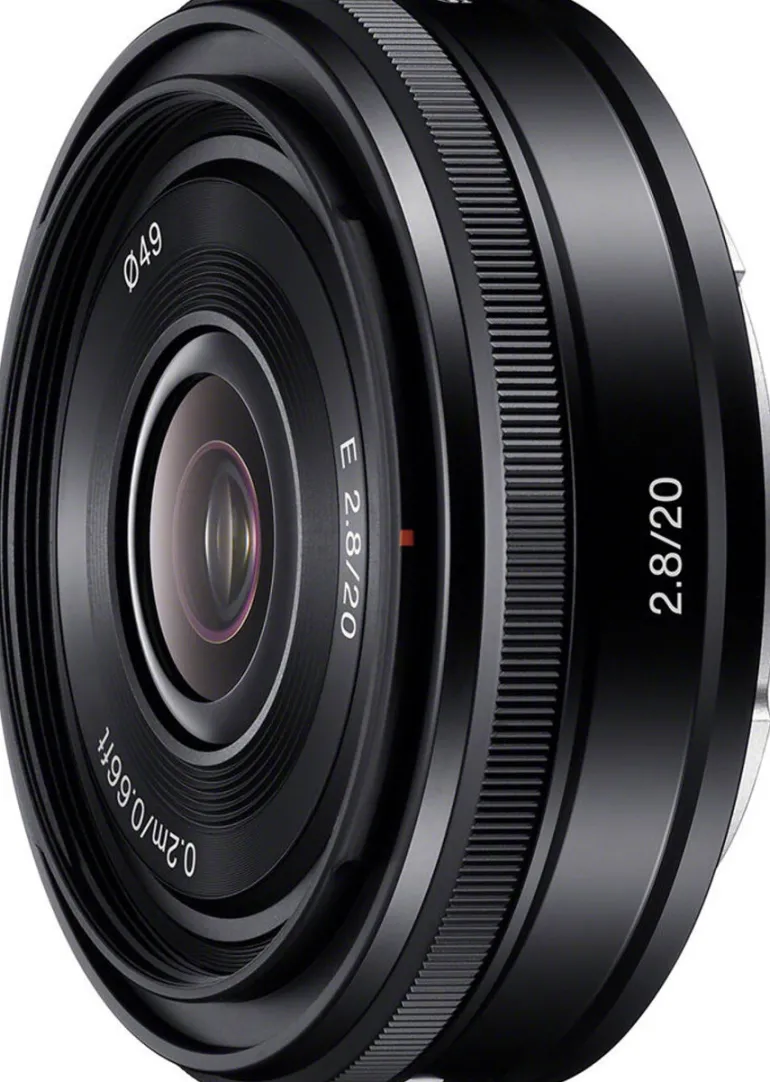 SONY SEL 20/2.8 PANCAKE< Focale Fixe