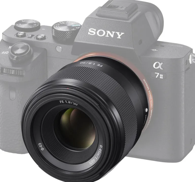 SONY SEL FE 50/1.8< Focale Fixe