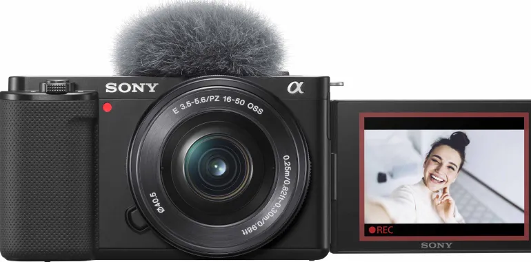 SONY ZVE 10 + 16-50/3.5-5.6< Hybride