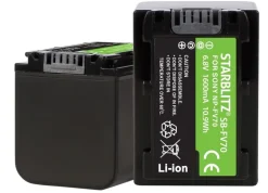 STARBLITZ Batterie compatible Sony NP-FV70< Energie