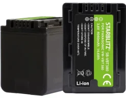 STARBLITZ BATTERIE COMPATIBLE PANASONIC VW-VBT380< Energie