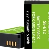 STARBLITZ Batterie compatible Canon LP-E12< Energie