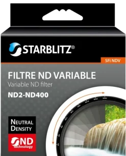 STARBLITZ FILTRE ND VARIABLE ND2-ND400 52MM< Filtres