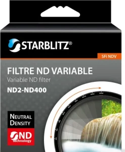 STARBLITZ FILTRE ND VARIABLE ND2-ND400 67MM< Filtres
