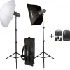 STARBLITZ KIT STUDIO 2X200W SHARK200KIT< Kit Studios