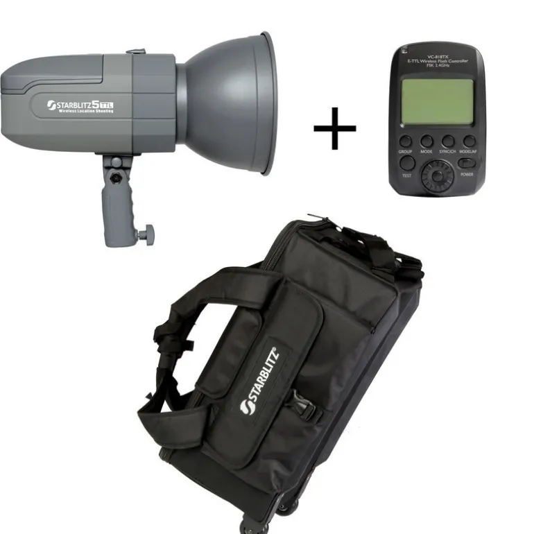 STARBLITZ Kit torche autonome 400W pour Nikon< Accessoires