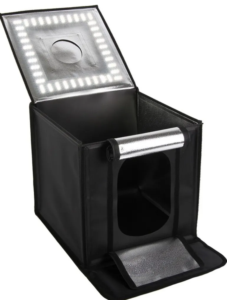 STARBLITZ Studio photo cube a LED 40 cm< Accessoires