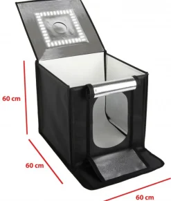 STARBLITZ Studio photo cube a LED 60 cm< Accessoires