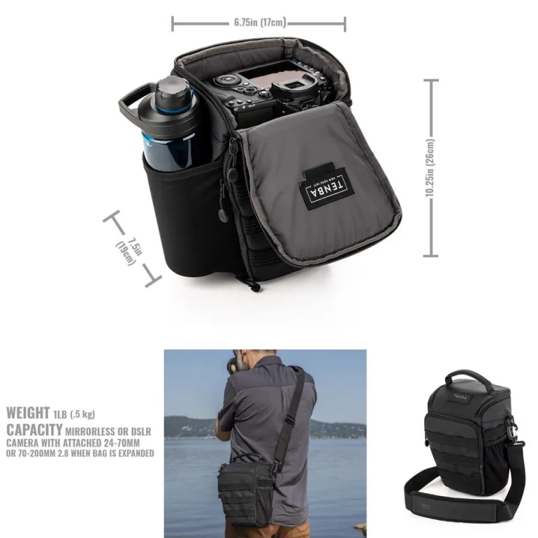 TENBA AXIS V2 4L NOIR ETUI TOP LOADER< Etui
