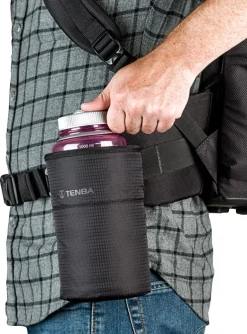TENBA POCHETTE BOUTEILLE D EAU GRIS< Etui