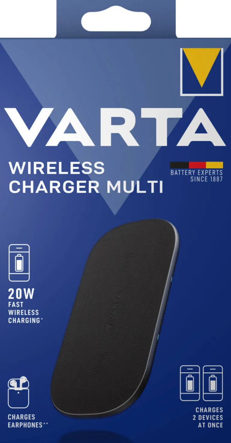 VARTA chargeur.multi.induction.ssfil.2x10w< Energie
