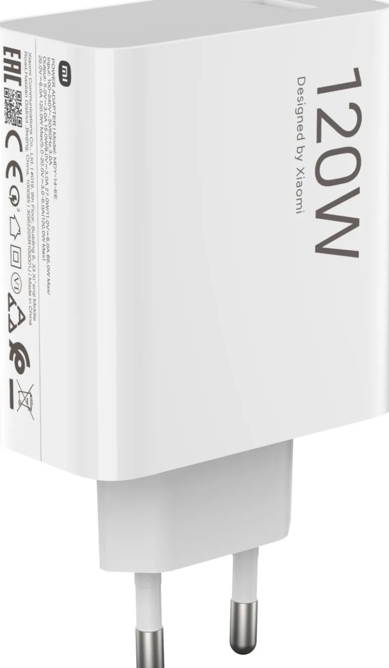 XIAOMI chargeur secteur 120W + cable< Téléphone Mobile