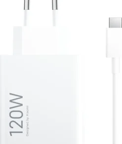 XIAOMI chargeur secteur 120W + cable< Téléphone Mobile