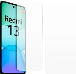 XIAOMI coque noire + verre trempe redmi 13 4g< Téléphone Mobile