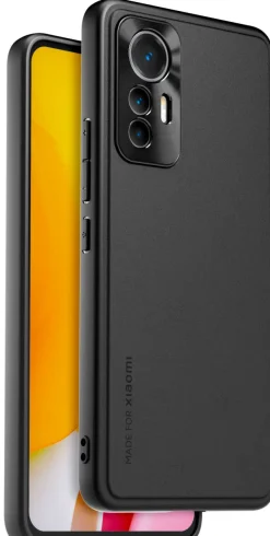 XIAOMI COQUE PREMIUM NOIR P/12 LITE< Téléphone Mobile