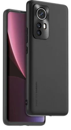 XIAOMI coque premium noir p/mi 12 pro< Téléphone Mobile