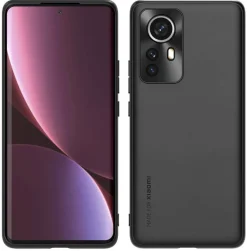 XIAOMI coque premium noir p/mi 12 pro< Téléphone Mobile
