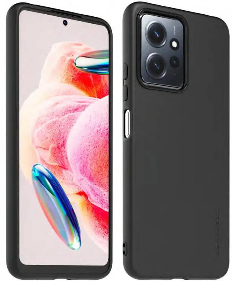 XIAOMI coque tpu noir p/redmi note 12 4g< Téléphone Mobile