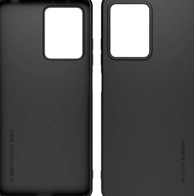 XIAOMI coque tpu noir p/redmi note 12 5g< Téléphone Mobile