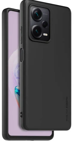 XIAOMI coque tpu noir p/redmi note 12 pro+ 5g< Téléphone Mobile