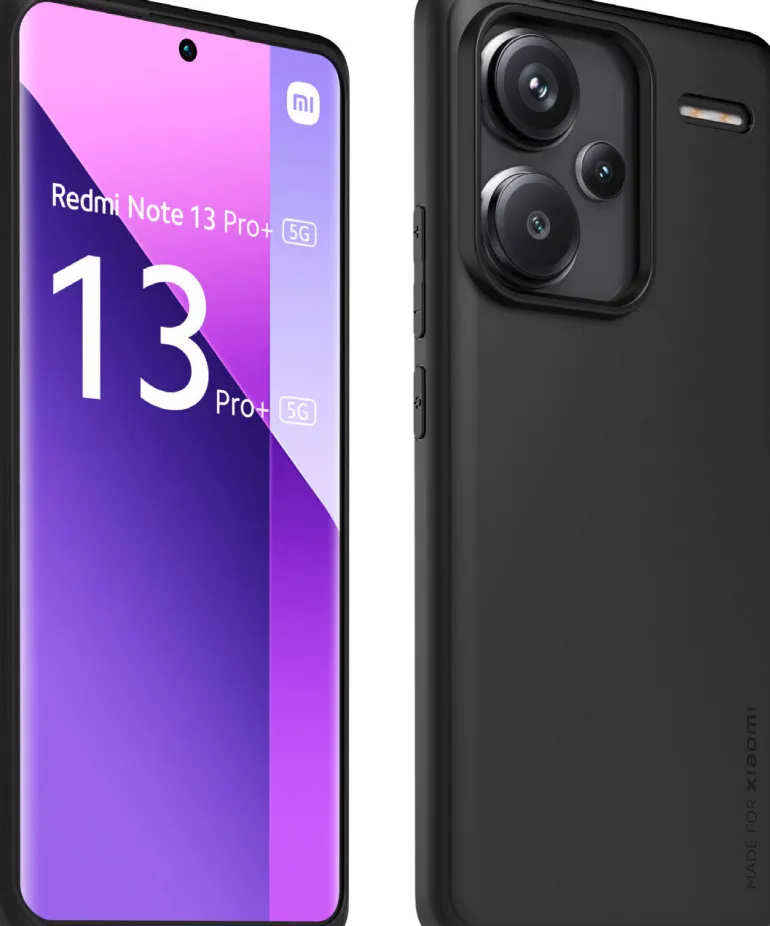 XIAOMI coque tpu noir p/redmi note 13 pro + 5g< Téléphone Mobile