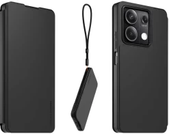 XIAOMI etui folio + dragon redmi note 13 pro 5g< Téléphone Mobile