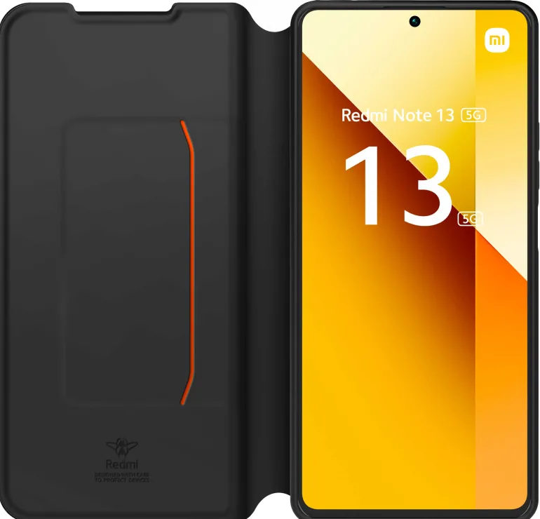 XIAOMI etui folio + dragon redmi note 13 pro 5g< Téléphone Mobile