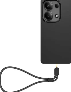 XIAOMI etui folio + dragonne redmi note 13 4g< Téléphone Mobile