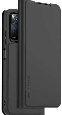 XIAOMI etui folio nr redminote 11pro/12 pro 4g< Téléphone Mobile