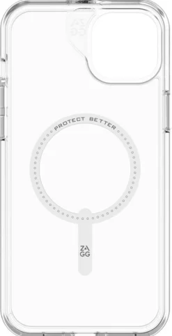 ZAGG coque crystal palace snap P/IPH 15 plus< Téléphone Mobile
