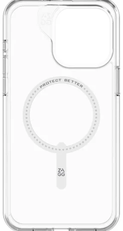 ZAGG coque crystal snap P/IPH 15 Pro Max< Téléphone Mobile