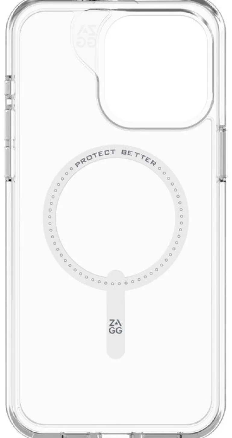 ZAGG coque crystal snap P/IPH 15 Pro Max< Téléphone Mobile