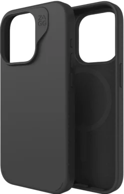 ZAGG coque noire manhattan snap iph 15 pro< Téléphone Mobile