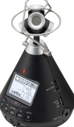ZOOM ENREGISTREUR AUDIO MOBILE H3-VR NOIR< Accessoires Son